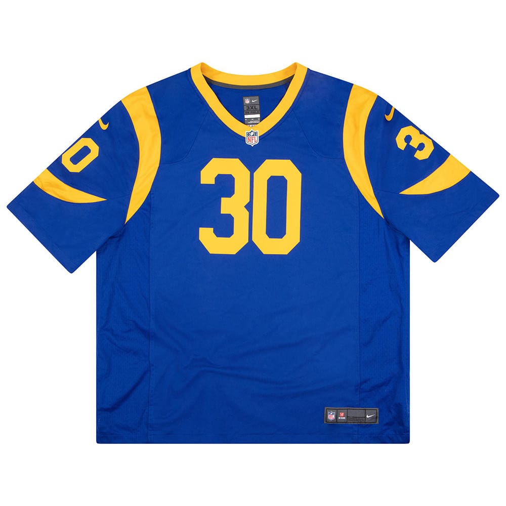 2018-19 LA Rams Gurley Ii #30 Nike Game Jersey (Home) 3XL