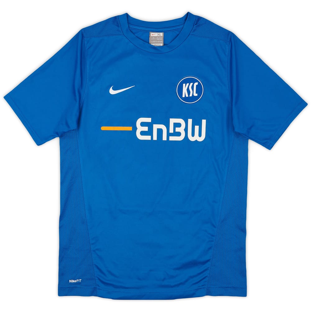 2009-10 Karlsruher Home Shirt - 7/10 - (XL.Boys)