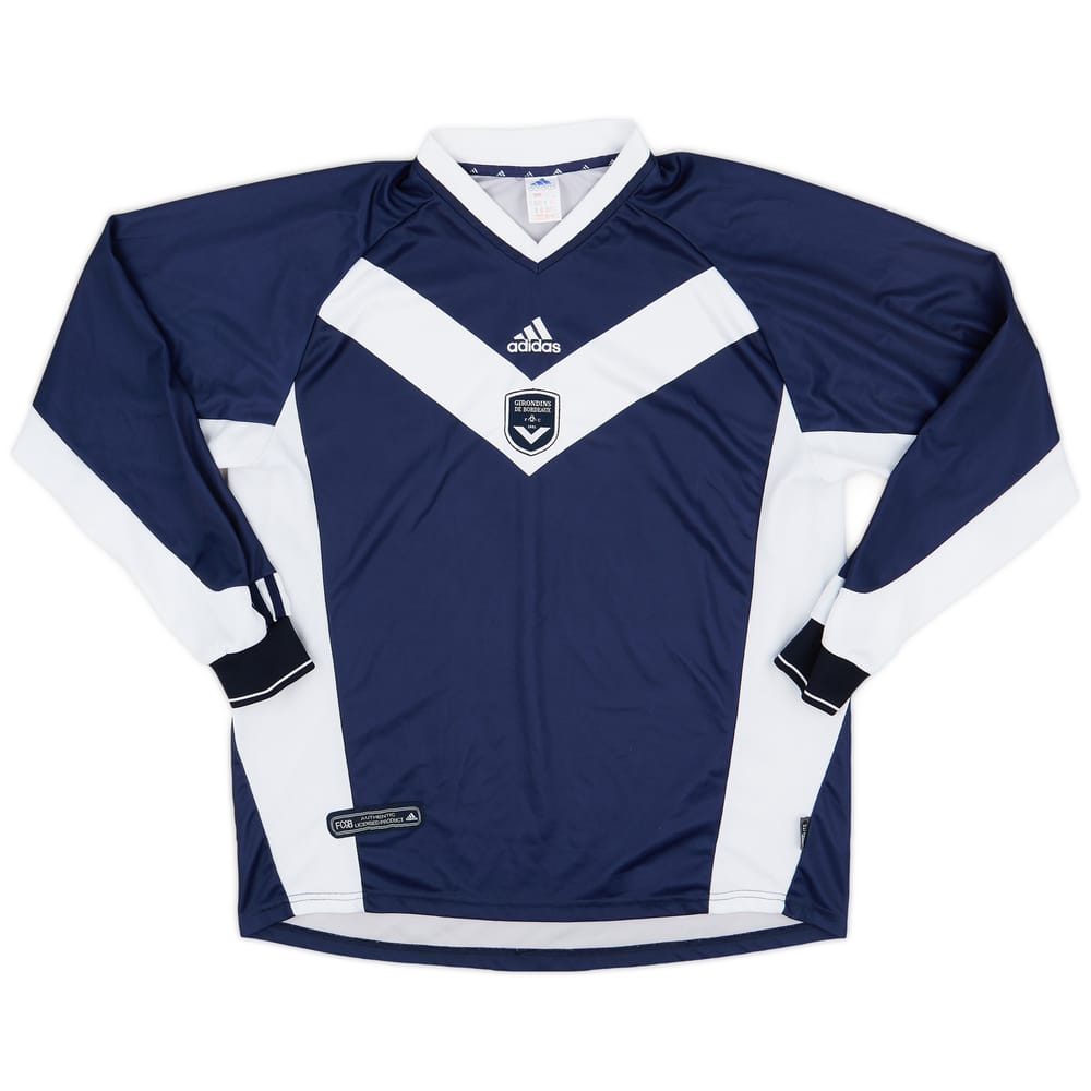 2001-03 Bordeaux Home L/S Shirt - 8/10 - (XL)