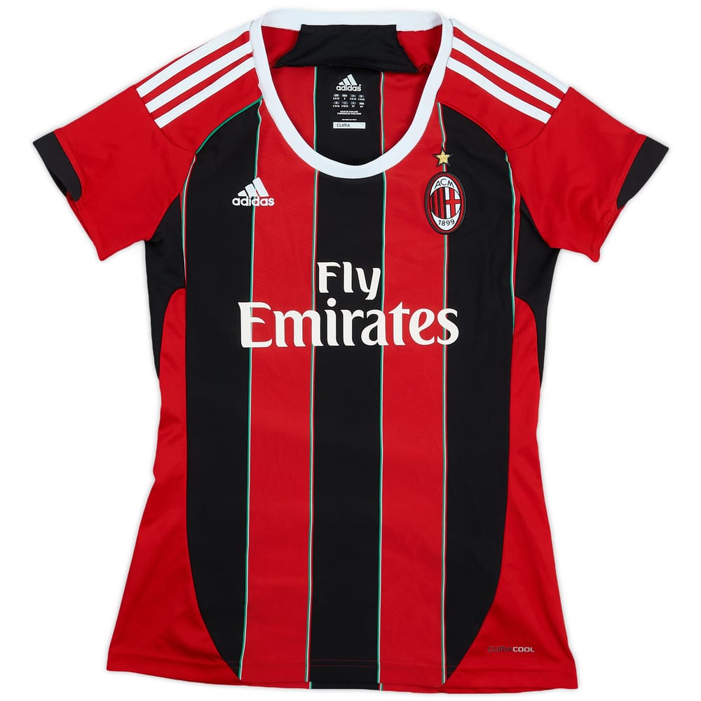 2012-13 AC Milan Home Shirt - 8/10 - (Women's S)