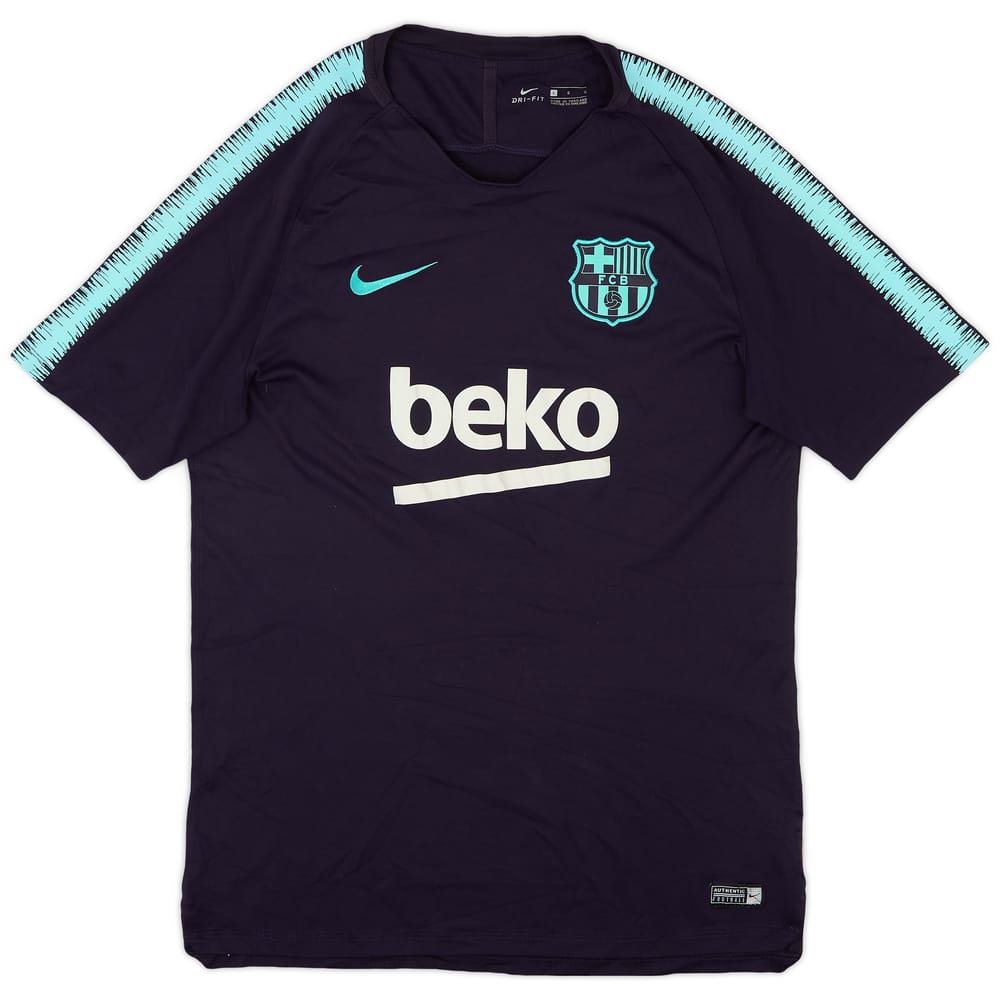 2018-19 Barcelona Nike Training Shirt - 6/10 - (L)