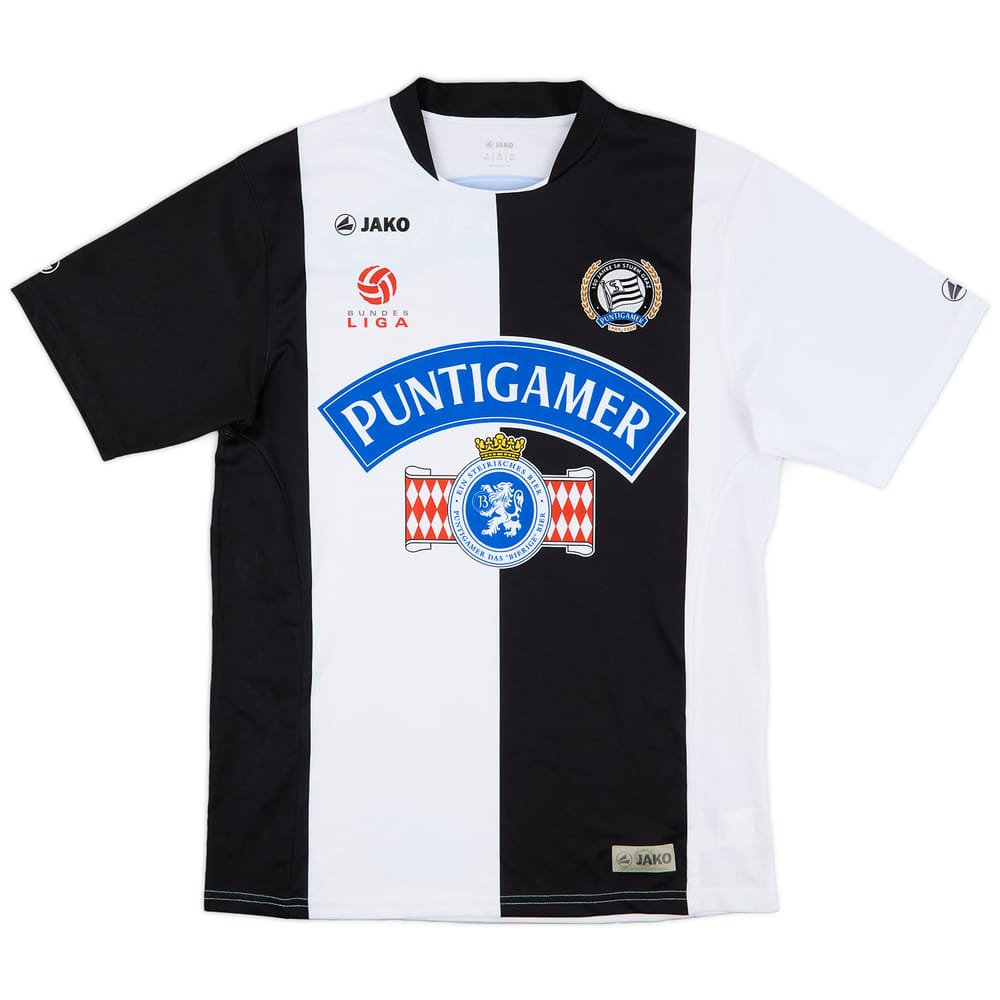 2009-10 Sturm Graz 'Signed' Home Shirt - 8/10 - (S/M)