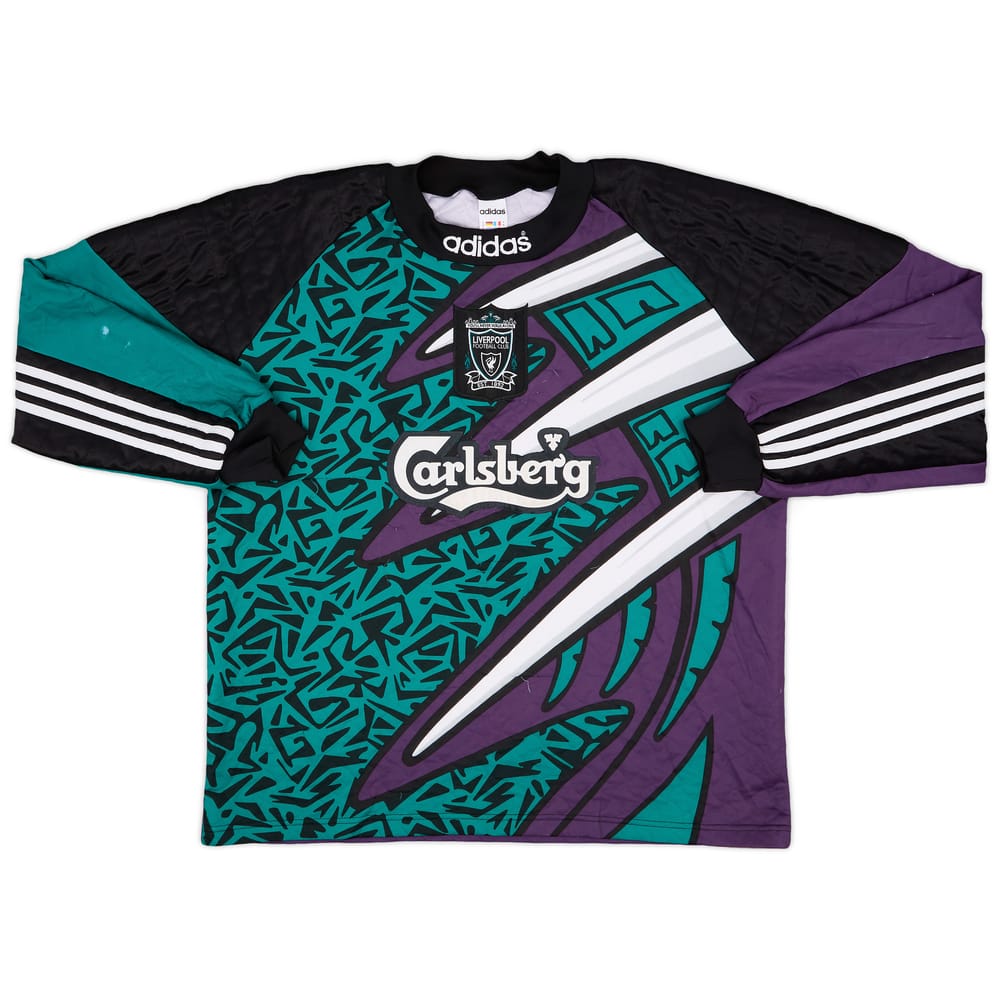 1995-96 Liverpool GK Shirt - 7/10 - (XL)