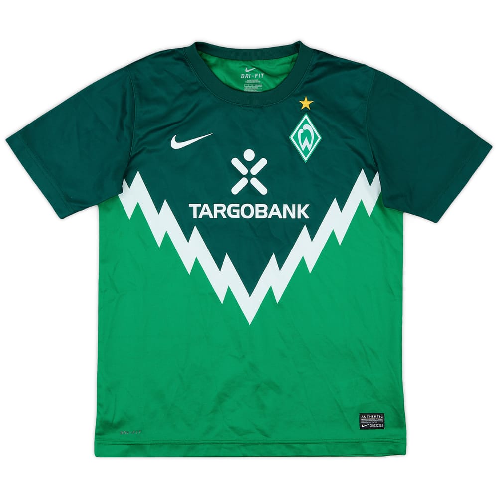 2010-11 Werder Bremen Home Shirt - 9/10 - (L.Boys)