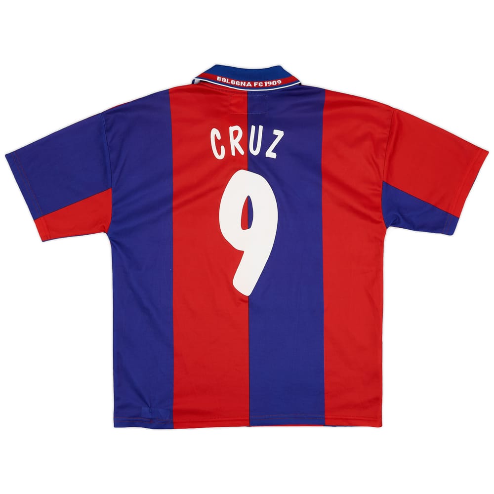 2001-02 Bologna Home Shirt Cruz #9 - 8/10 - (S)