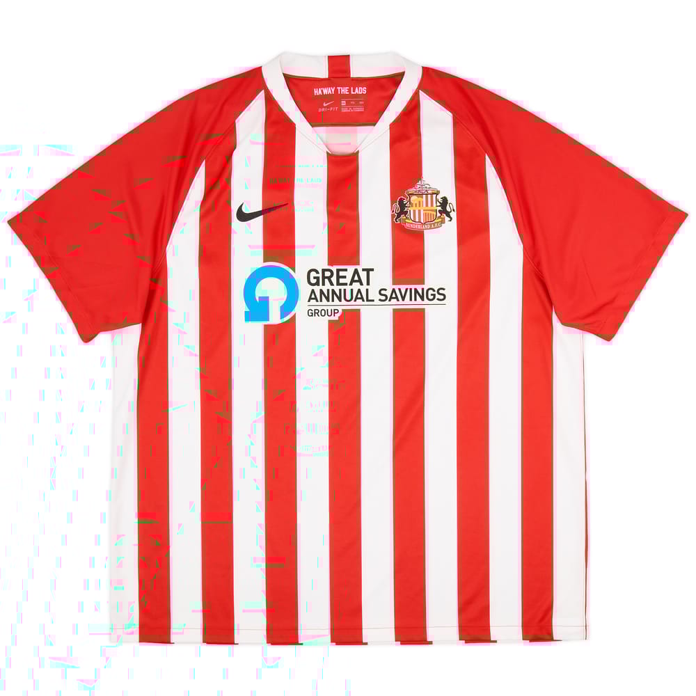 2020-21 Sunderland Home Shirt - 9/10 - (XXL)