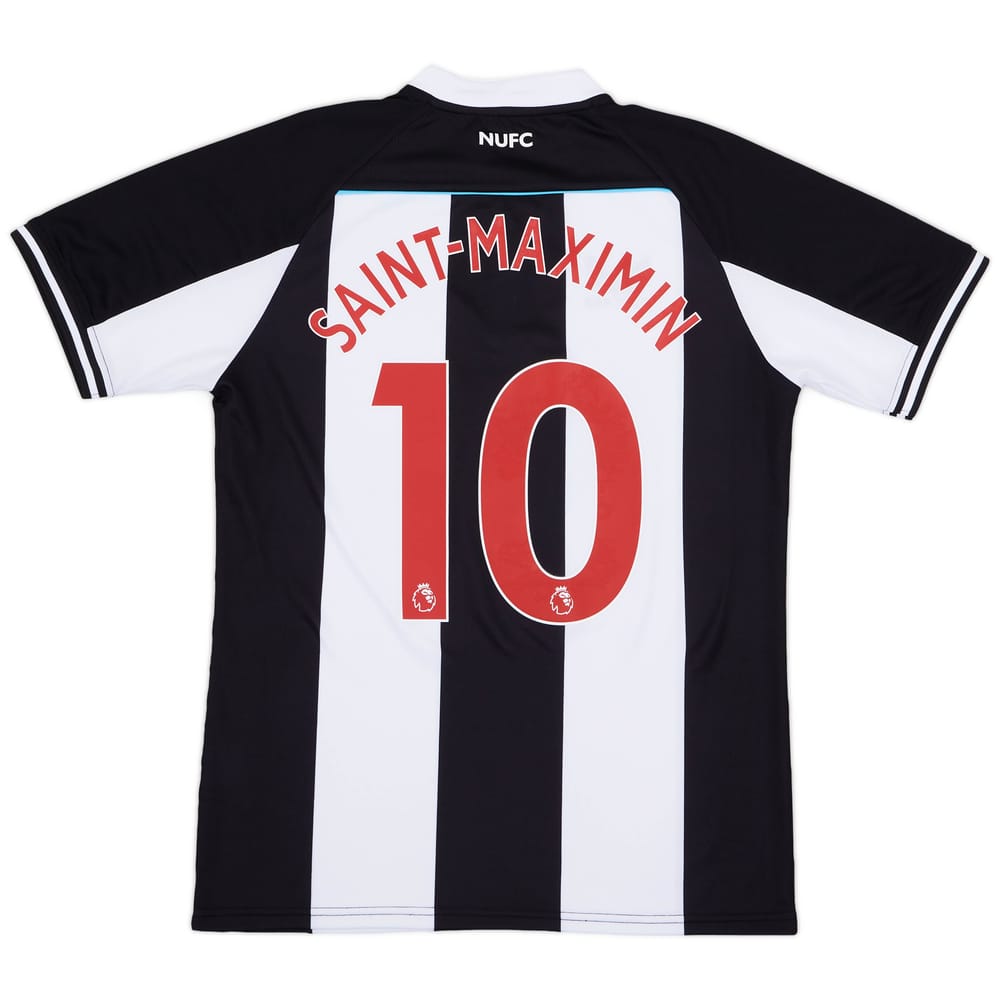 2021-22 Newcastle Home Shirt Saint-Maximin #10 - 9/10 - (L)