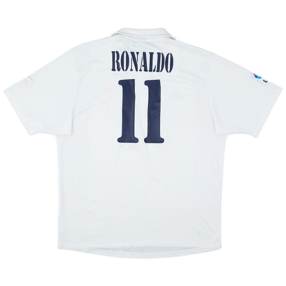 2002-03 Real Madrid Centenary Home Shirt Ronaldo #11 - 5/10 - (L)