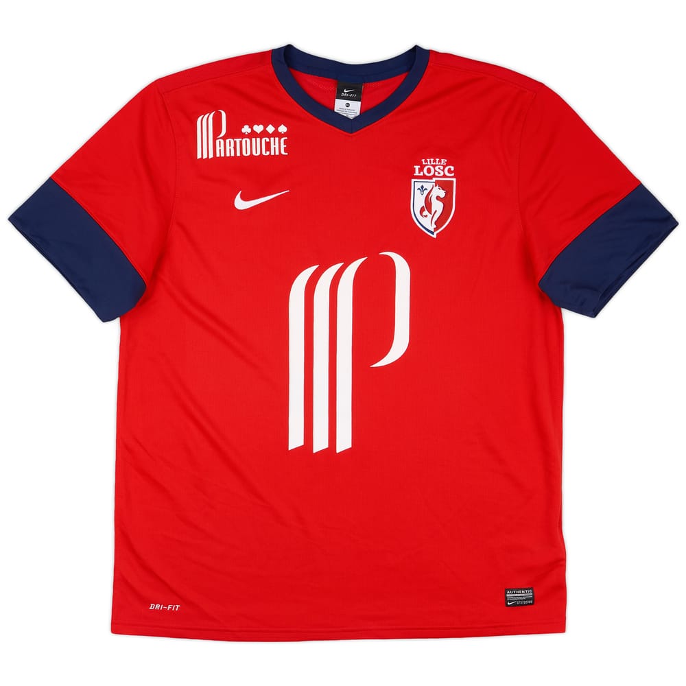 2014-15 Lille Home Shirt - 9/10 - (XL)