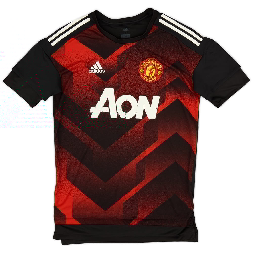 2017-18 Manchester United adidas Training Shirt - 5/10 - (S)