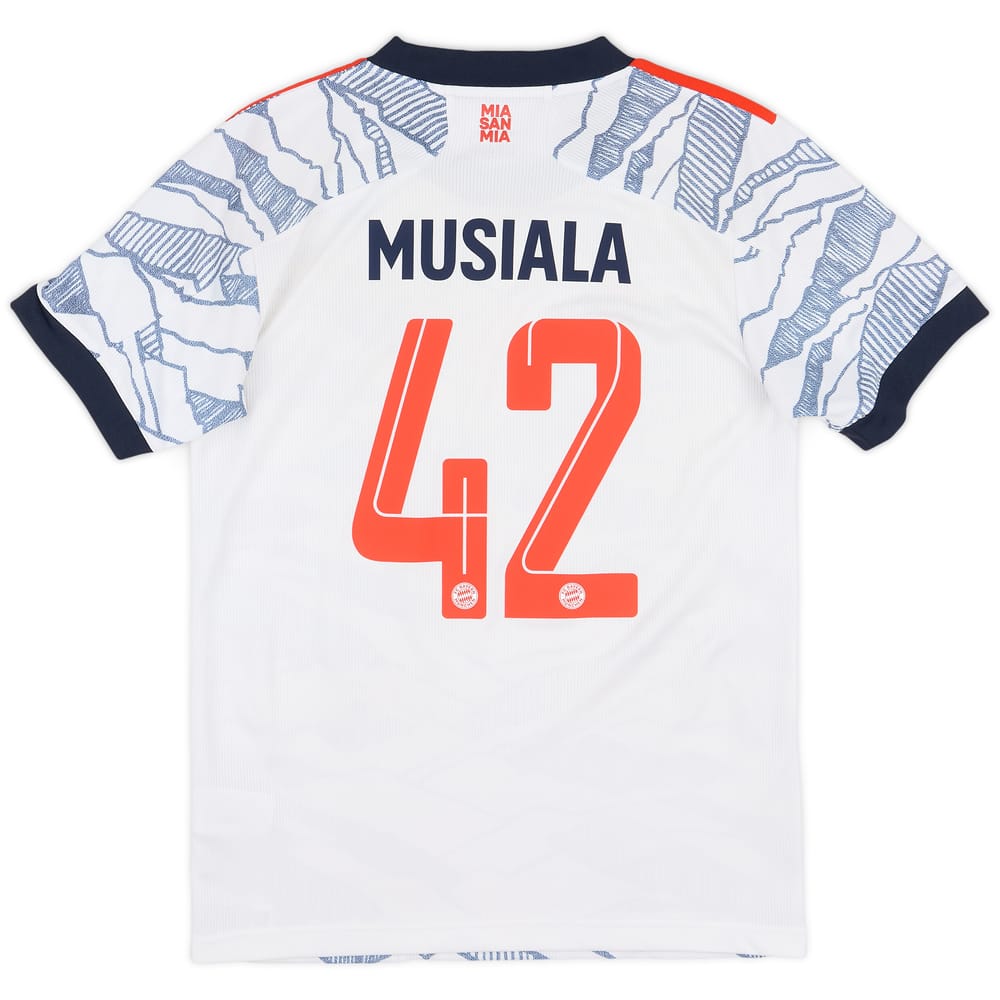 2021-22 Bayern Munich Third Shirt Musiala #42 - 8/10 - (S)