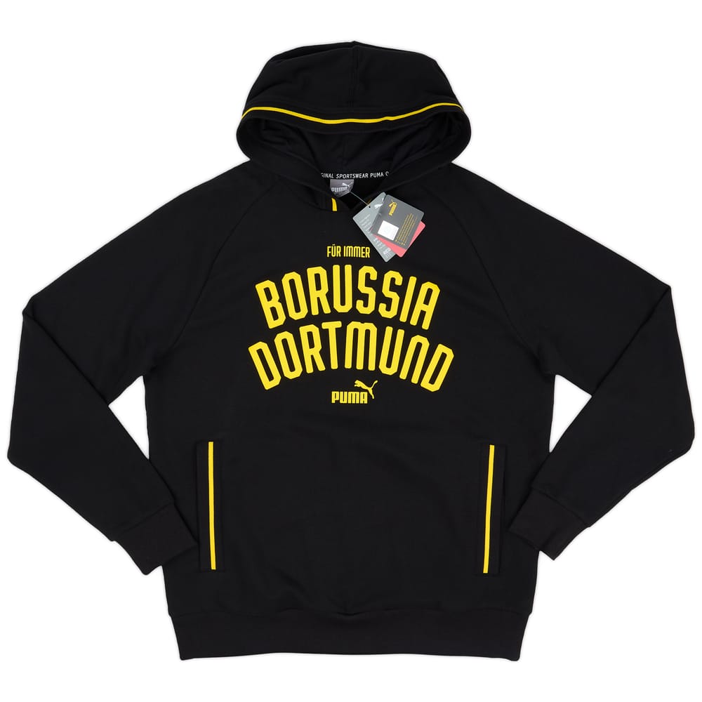 2019-20 Borussia Dortmund Puma Hooded Logo Top