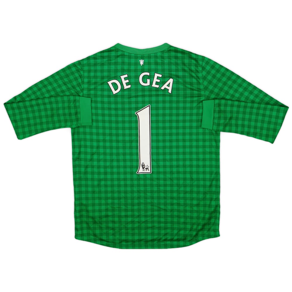 2012-13 Manchester United GK Away Shirt De Gea #1 - 5/10 - (XL.Boys)