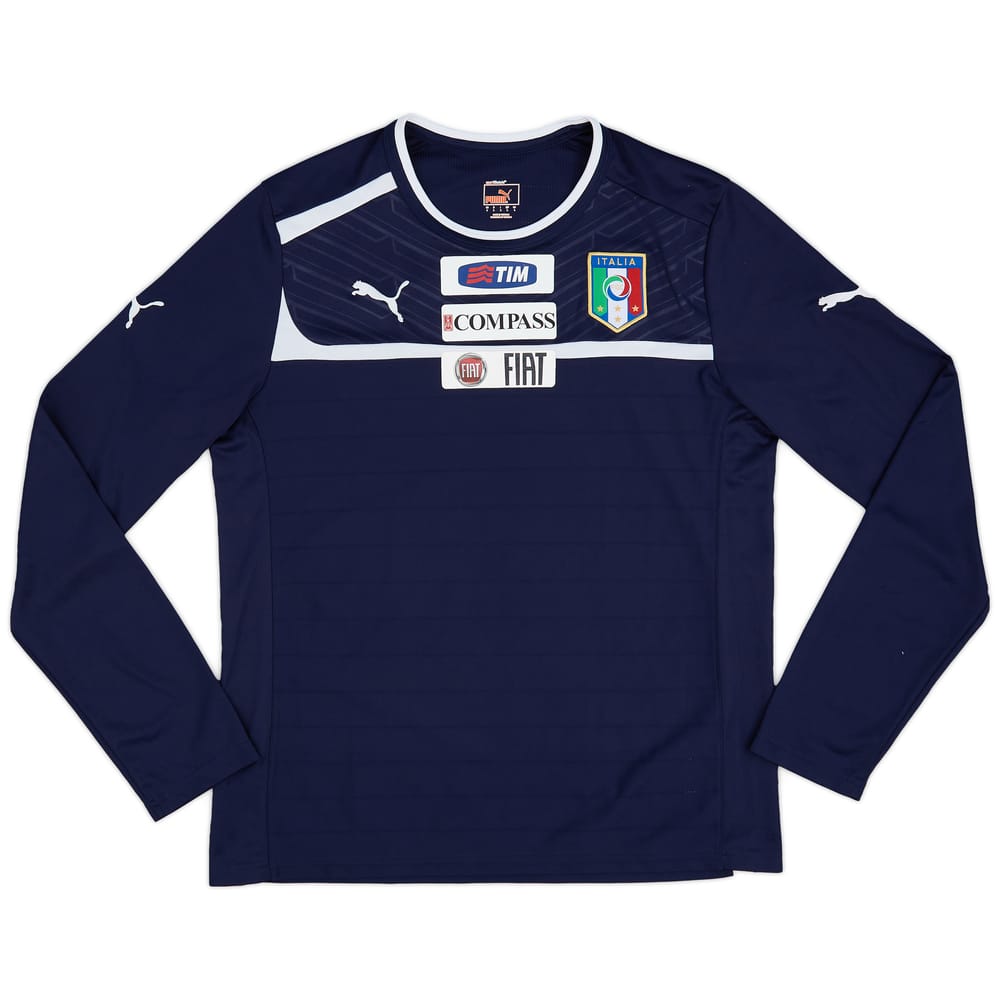 2012-13 Italy Puma Training L/S Shirt - 9/10 - (L)