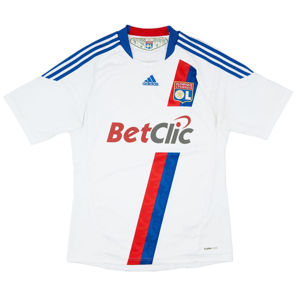 2010-11 Lyon Home Shirt - 9/10 - (L)