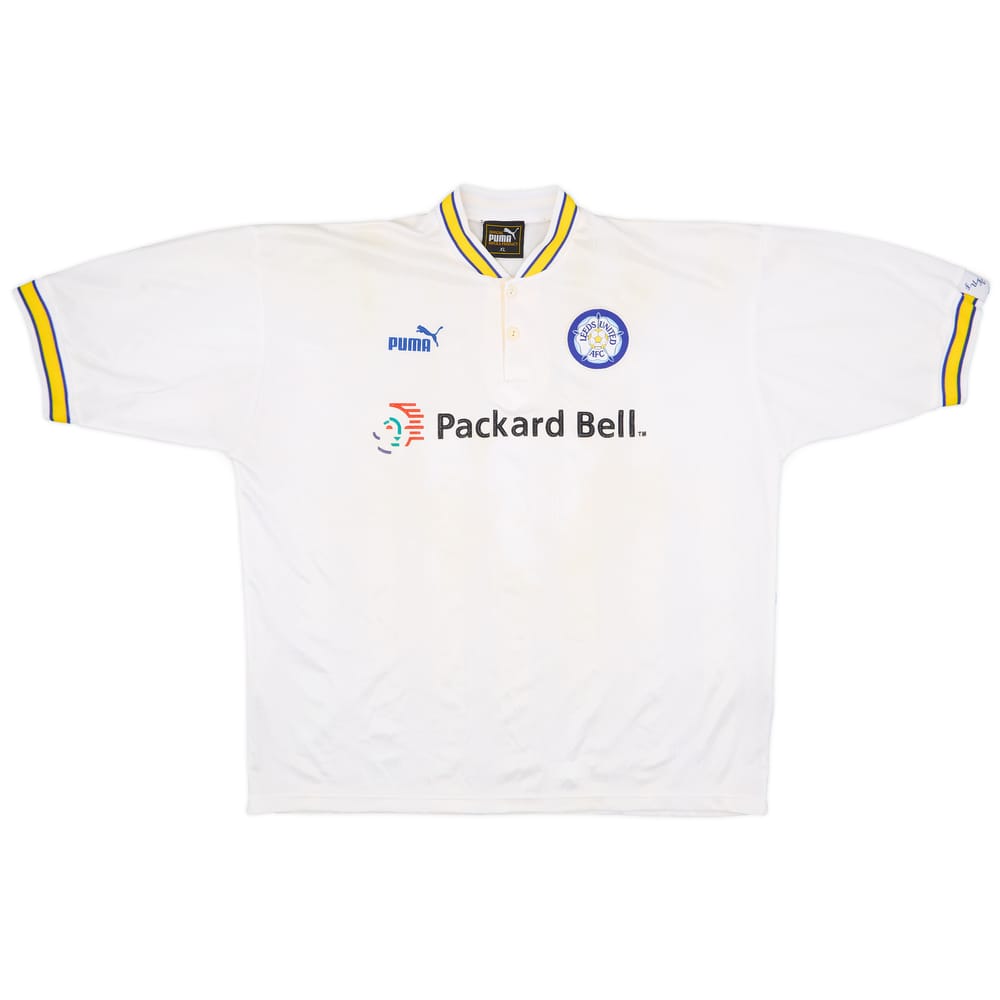 1996-98 Leeds United Home Shirt - 5/10 - (XL)