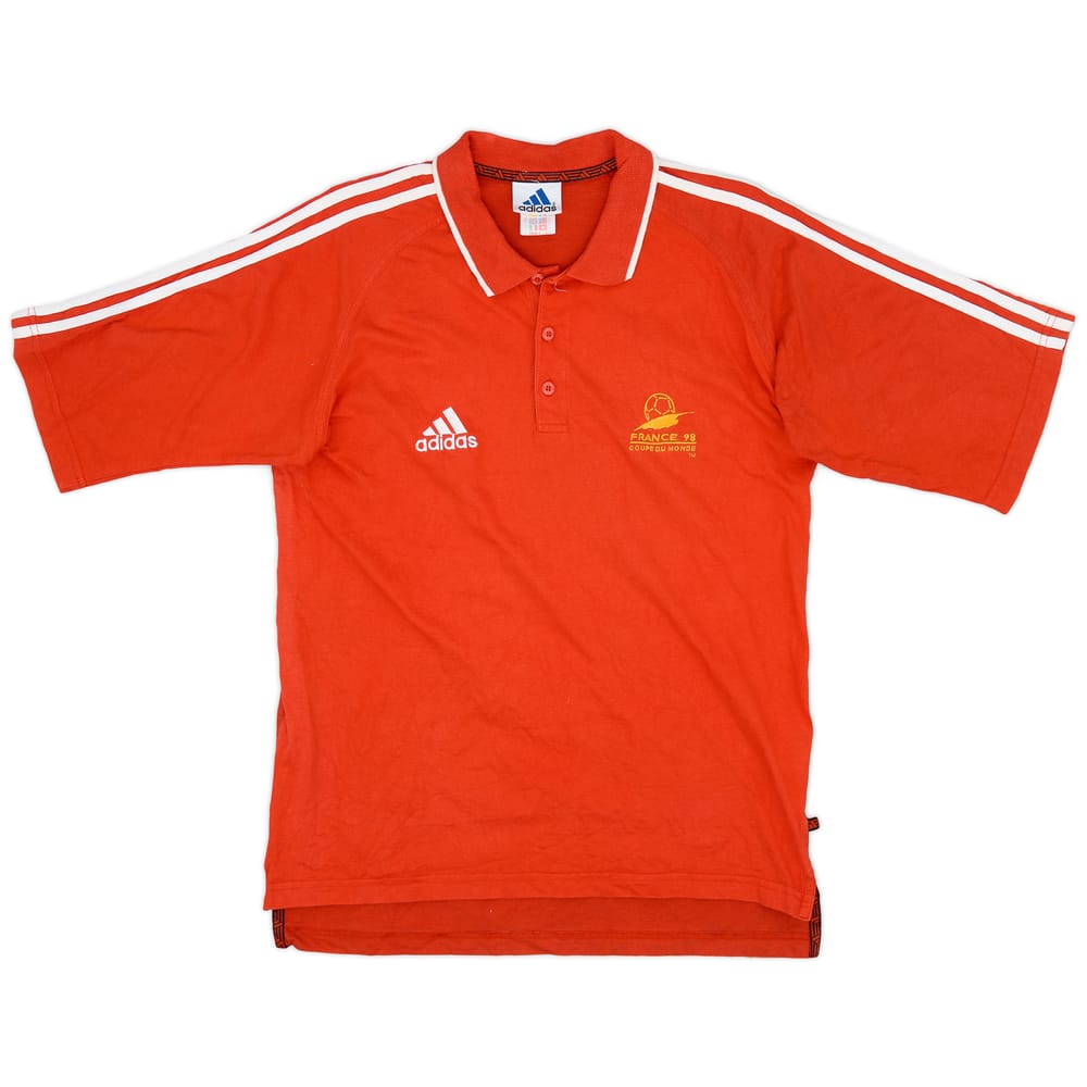 1998 adidas 'Coupe De Monde' Polo Shirt - 7/10 - (M)