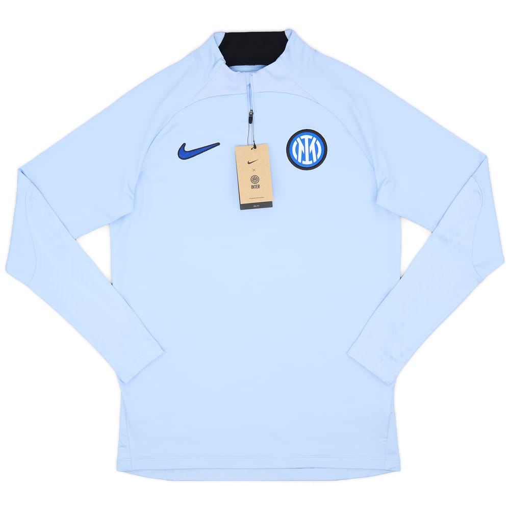 2023-24 Inter Milan Nike Training 1/4 Zip L/S Top (M)