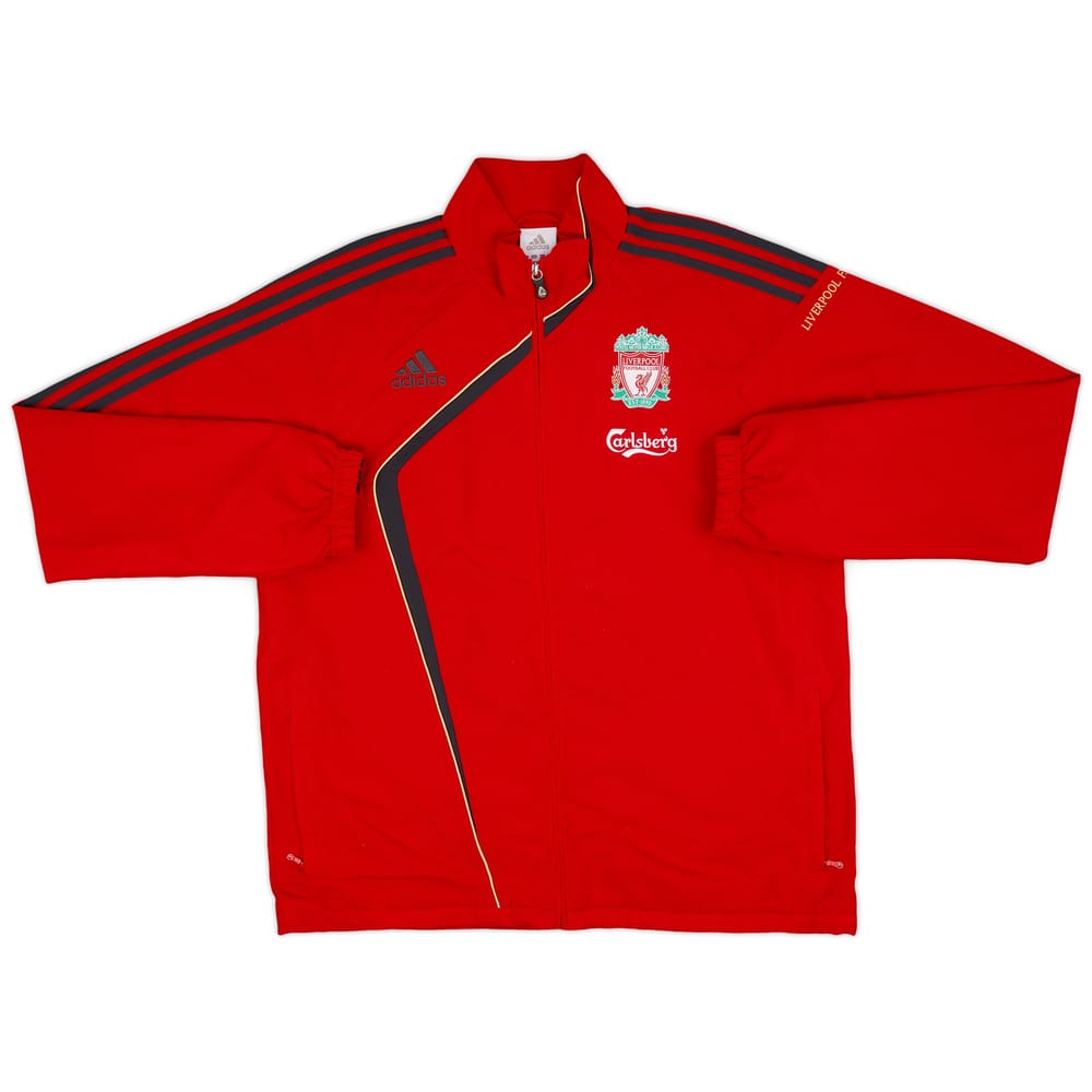2009-10 Liverpool adidas Track Jacket - 8/10 - (L/XL)
