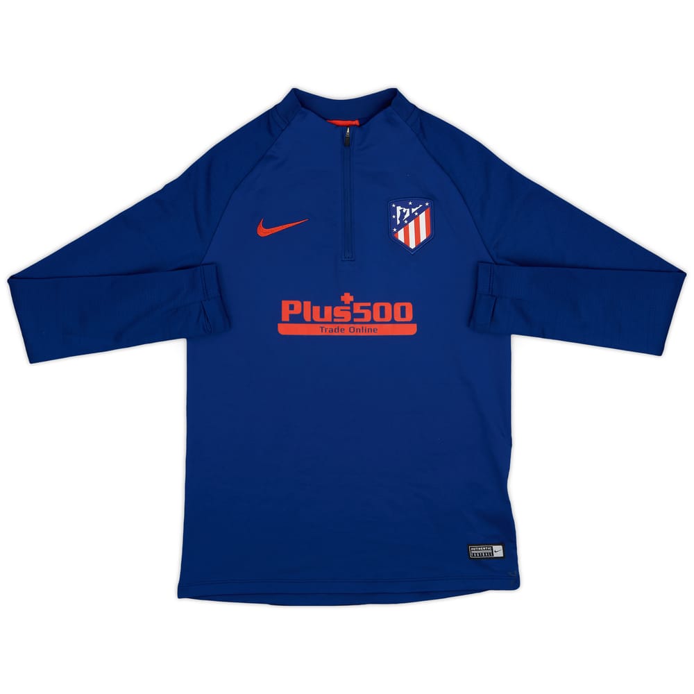 2020-21 Atletico Madrid Nike 1/4 Training Top - 8/10 - (L.Boys)