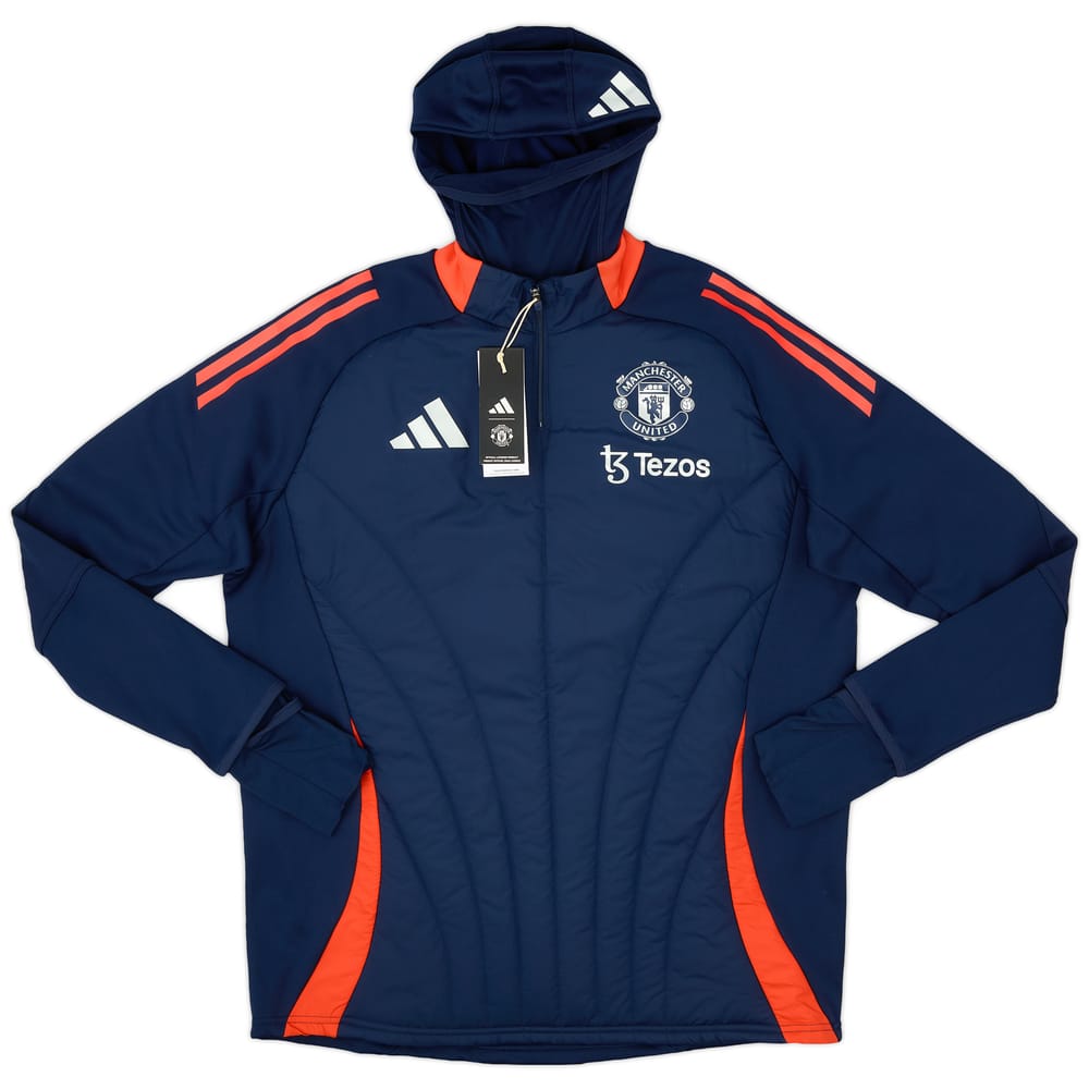 2024-25 Manchester United adidas 1/4 Zip Winter Top