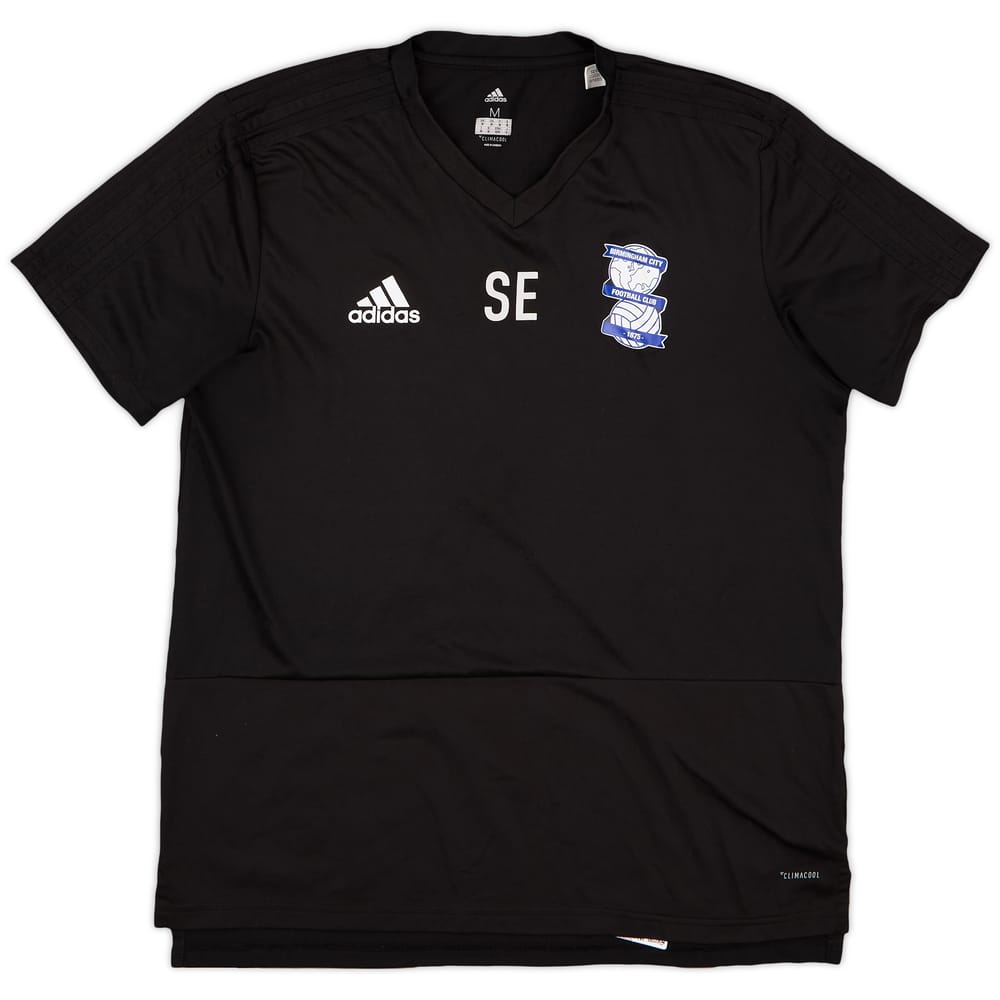 2017-18 Birmingham City Staff Issue adidas Training Shirt SE - 9/10 - (M)