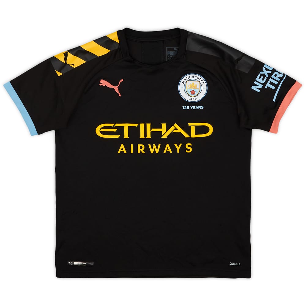 2019-20 Manchester City Away Shirt - 8/10 - (L.Boys)