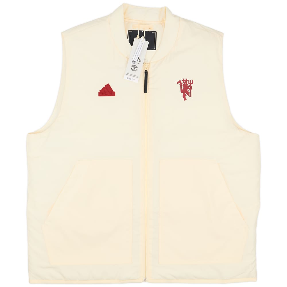 2023-24 Manchester United adidas Lifestyler Windbreaker Gilet