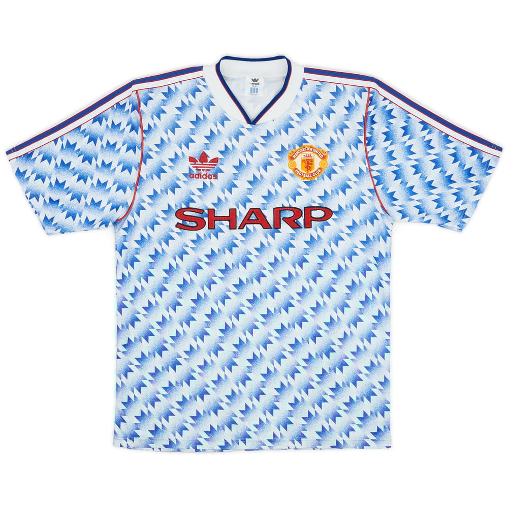 1990-92 Manchester United Away Shirt - 9/10 - (M)