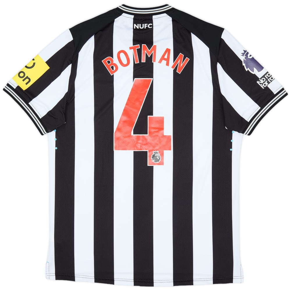 2023-24 Newcastle Match Issue Home Shirt Botman #4