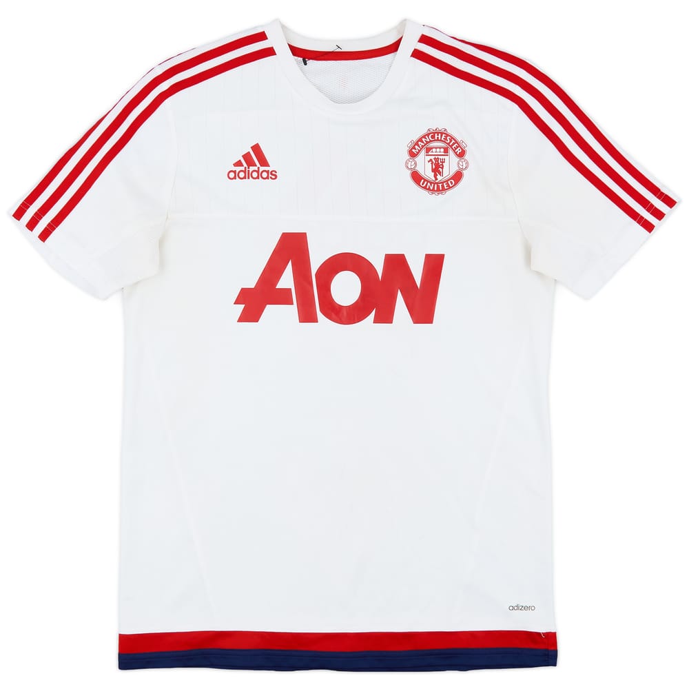 2015-16 Manchester United adizero Training Shirt - 7/10 - (XL.Boys)