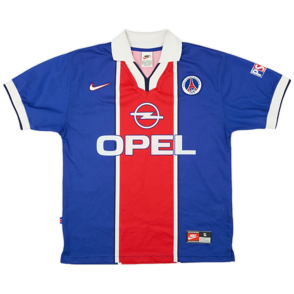 1997-98 Paris Saint-Germain Home Shirt - 9/10 - (S)