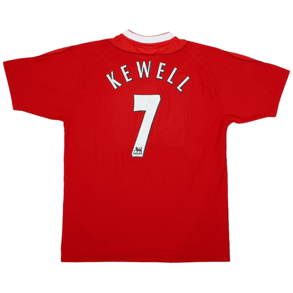 2002-04 Liverpool Home Shirt Kewell #7 - 7/10 - (L)