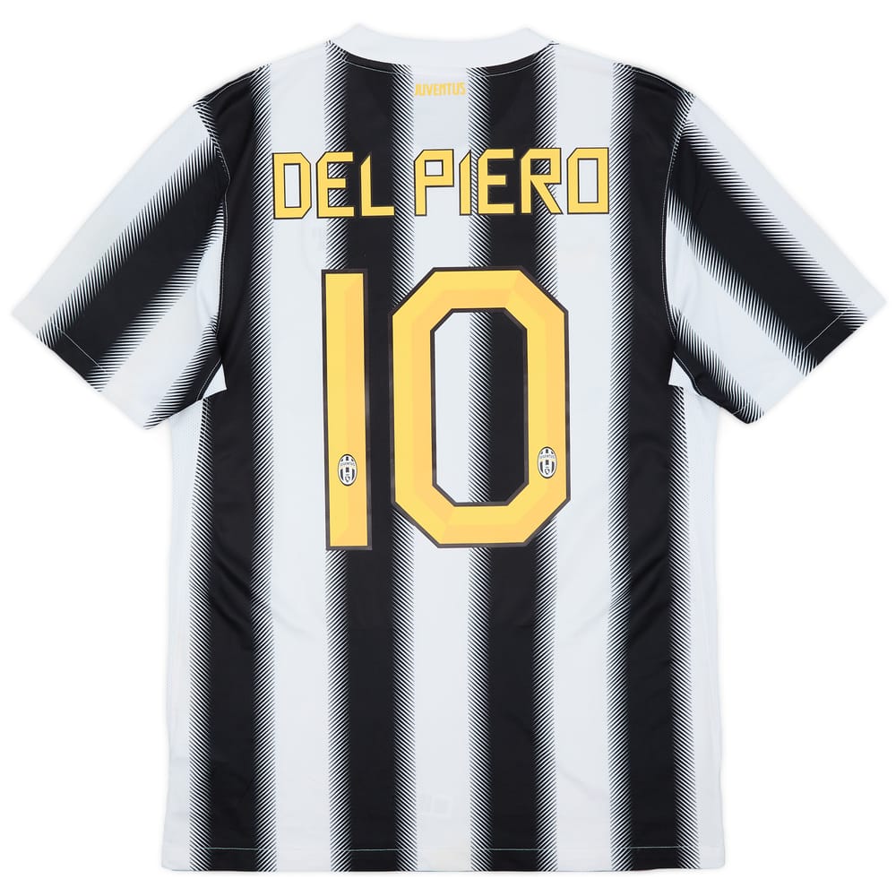 2011-12 Juventus Home Shirt Del Piero #10 - 8/10 - (S)