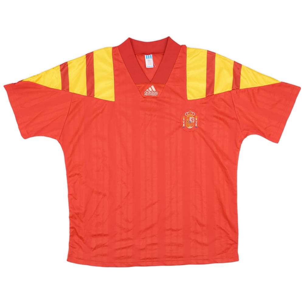 1992-94 Spain Home Shirt - 9/10 - (XL)