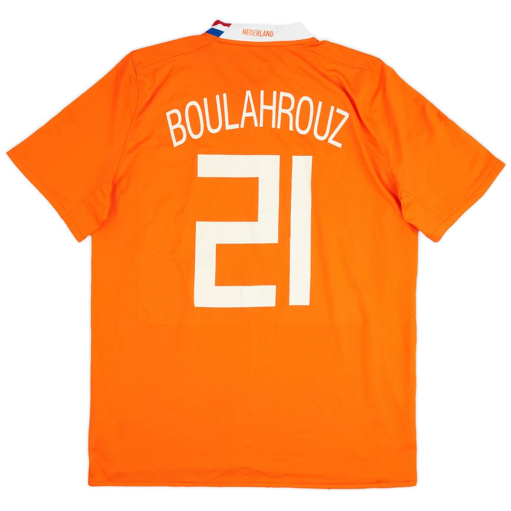 2008-10 Netherlands Home Shirt Boulahrouz #21 - 9/10 - (L)