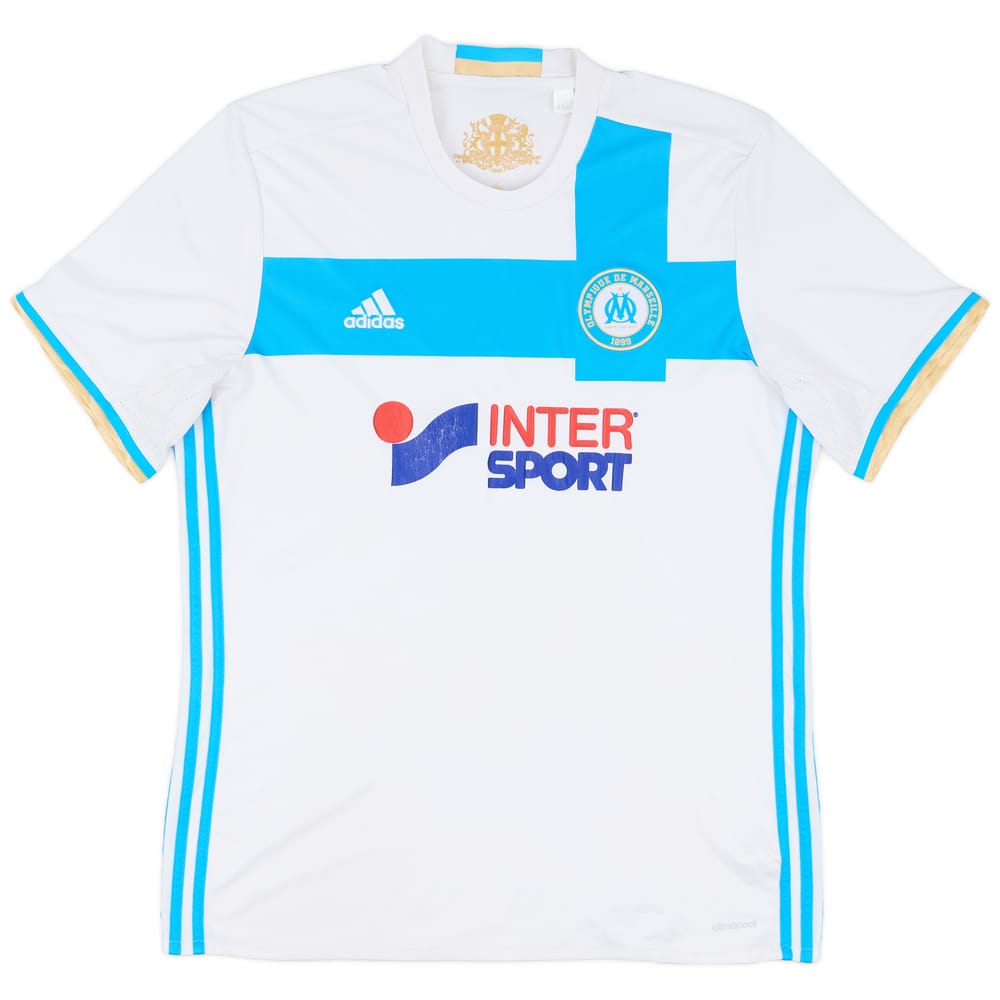 2016-17 Olympique Marseille Home Shirt - 6/10 - (XL)