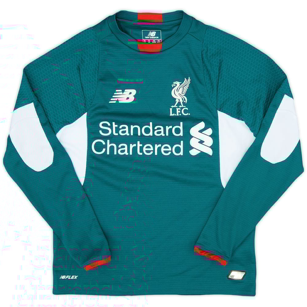 2015-16 Liverpool GK Shirt - 8/10 - (S.Boys)