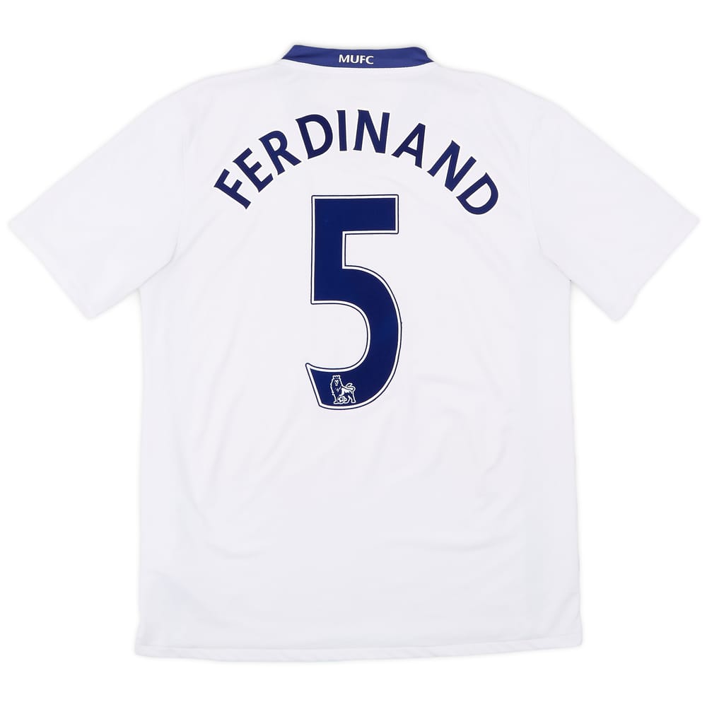 2008-10 Manchester United Away Shirt Ferdinand #5 - 7/10 - (M)