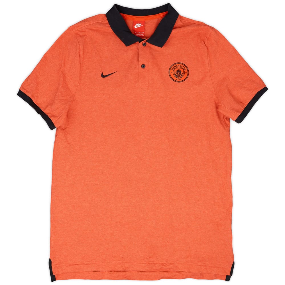 2016-17 Manchester City Nike Polo Shirt - 9/10 - (XL)