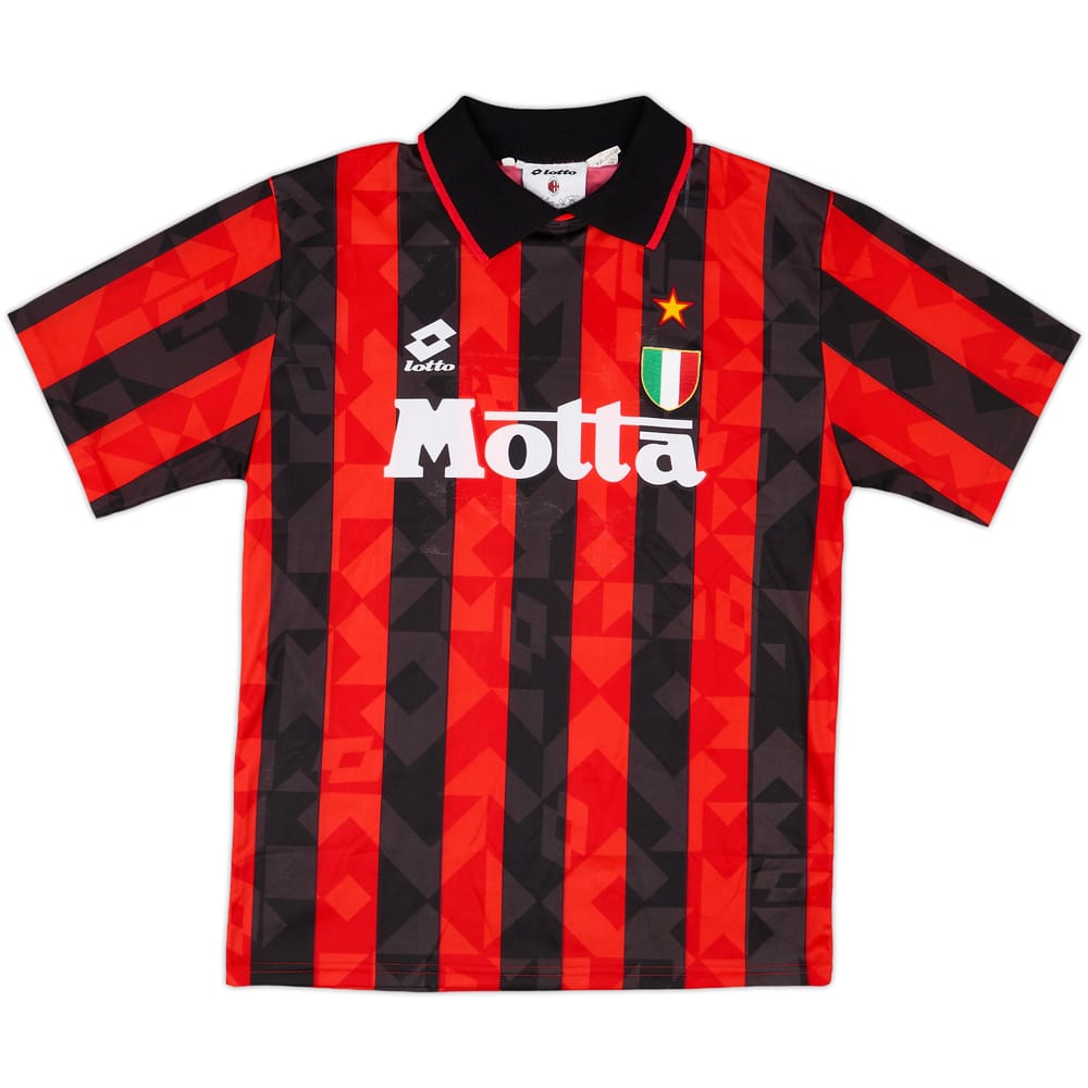 1993-94 AC Milan Home Shirt #9 - 5/10 - (M)