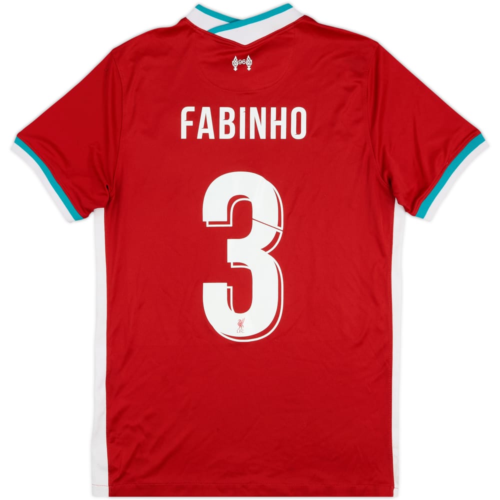 2020-21 Liverpool Home Shirt Fabinho #3 - 8/10 - (M)