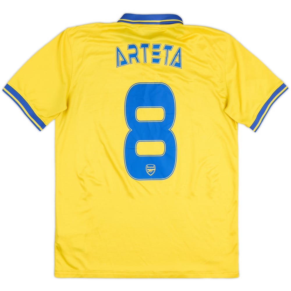 2013-14 Arsenal Away Shirt Arteta #8 - 6/10 - (M)