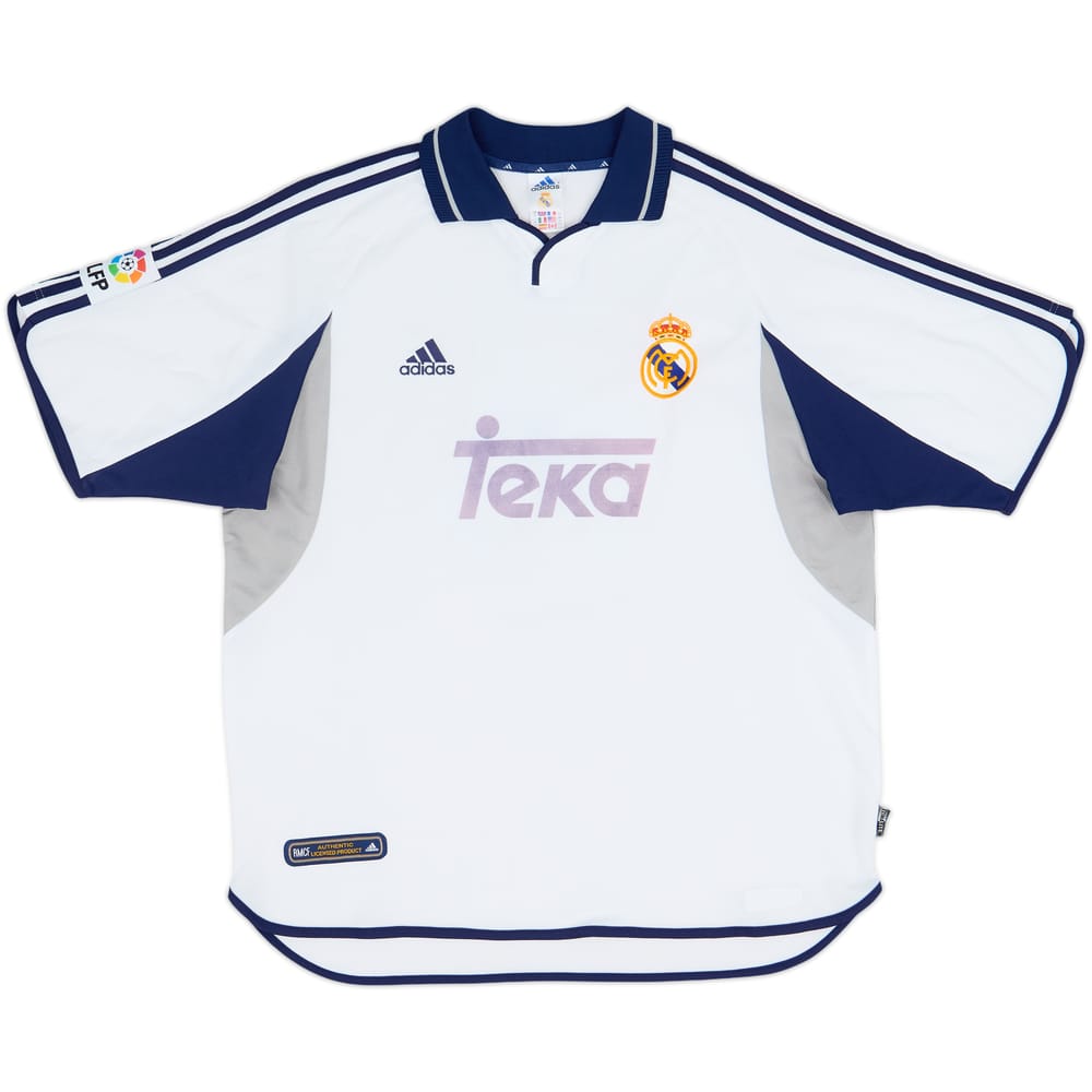 2000-01 Real Madrid Home Shirt - 5/10 - (XL)