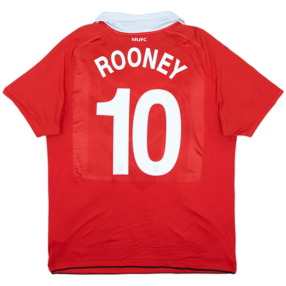 2010-11 Manchester United Home Shirt Rooney #10 - 5/10 - (L)