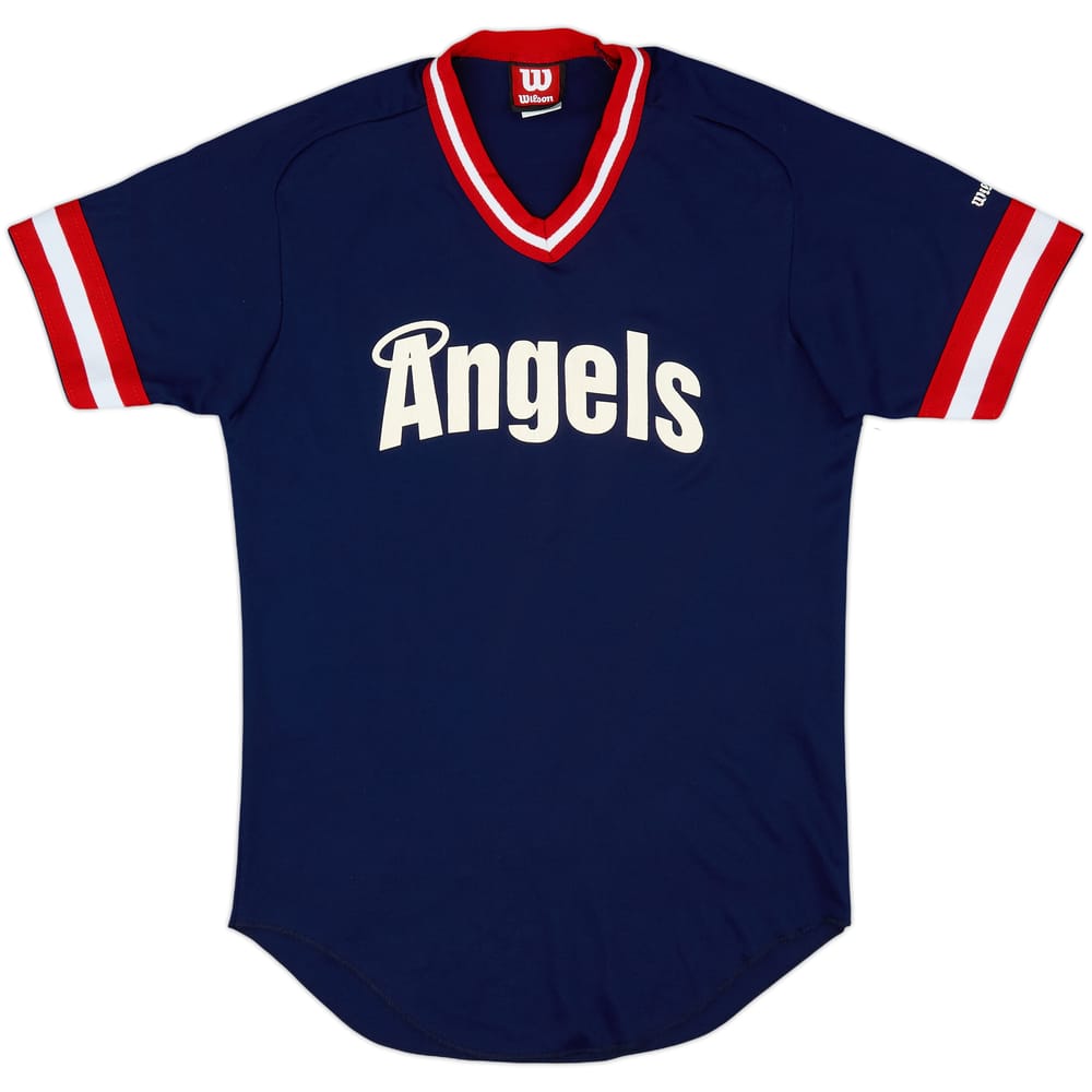 1980s LA Angels #22 Wilson Batting Practice Jersey - 7/10 - (M)