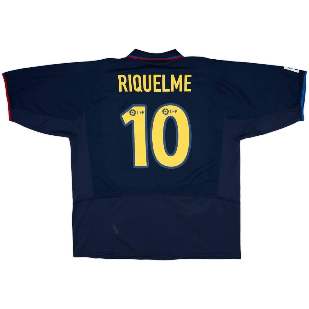 2002-03 Barcelona Away Shirt Riquelme #10 - 8/10 - (XXL)