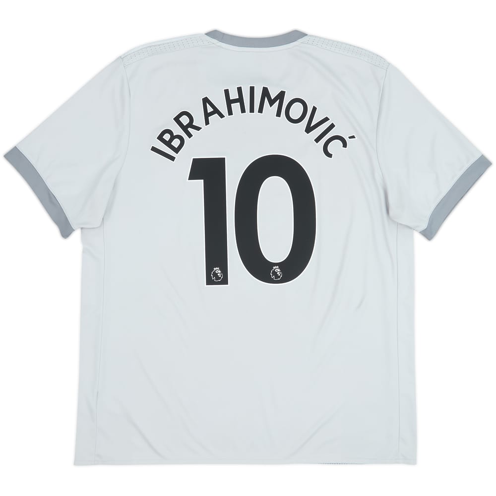 2017-18 Manchester United Third Shirt Ibrahimovic #10 - 6/10 - (XL)