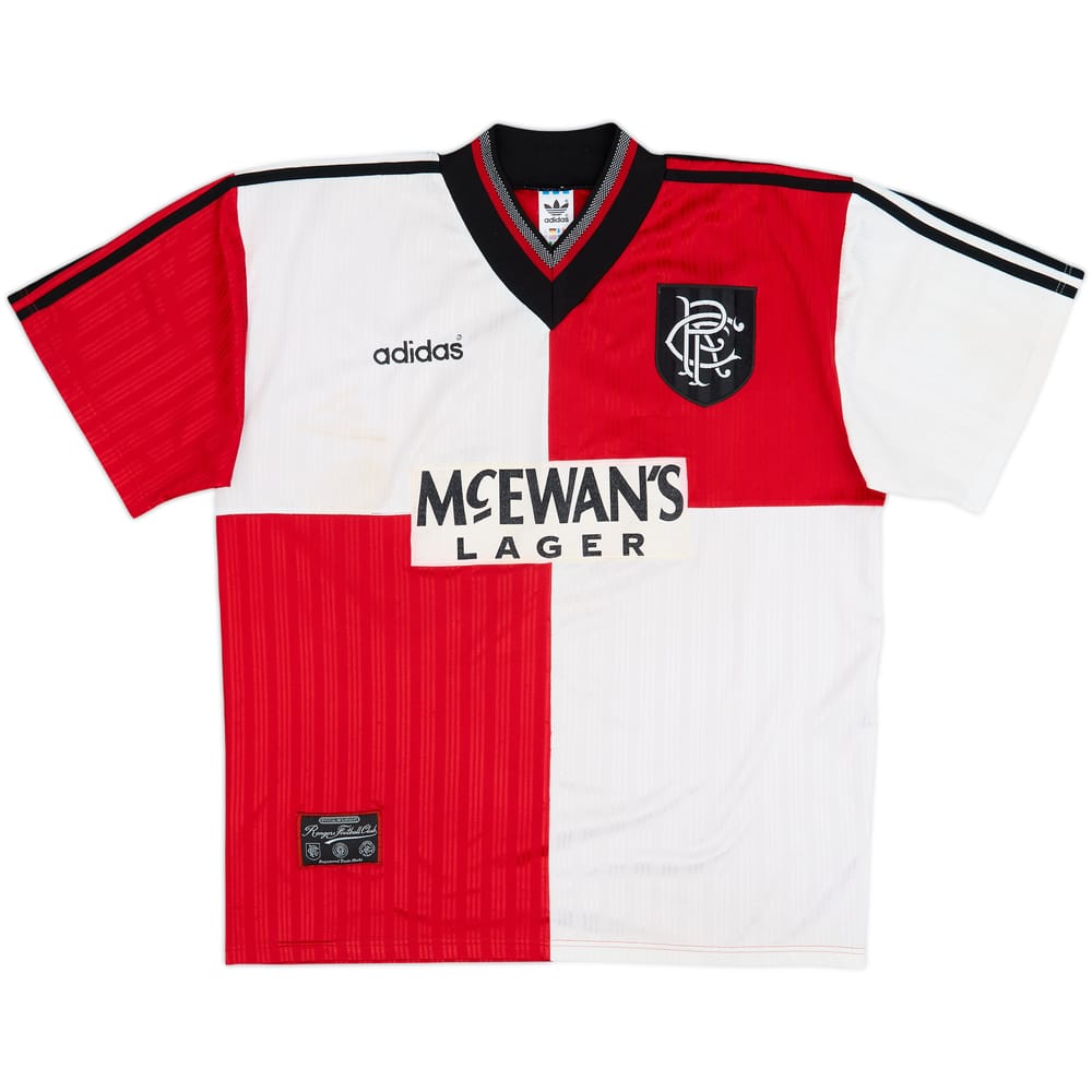 1995-96 Rangers Away Shirt - 6/10 - (XL)