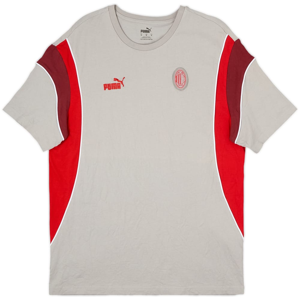 2021-22 AC Milan Puma Cotton Tee - 6/10 - (M)
